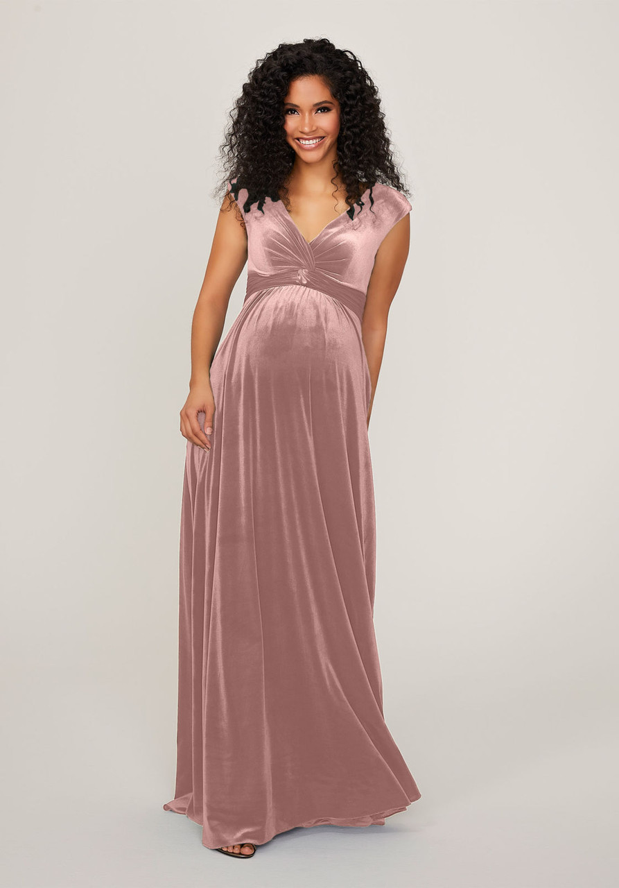 maternity bridesmaid dress